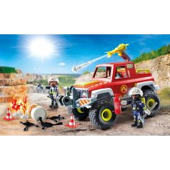 Playmobil 71824 Action Heroes: Tűzoltó dzsip vízágyúval