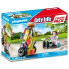 Playmobil 71257 City Life Starter Pack:  Segway mentőakció