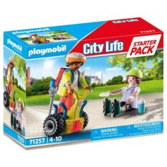 Playmobil 71257 City Life Starter Pack:  Segway mentőakció