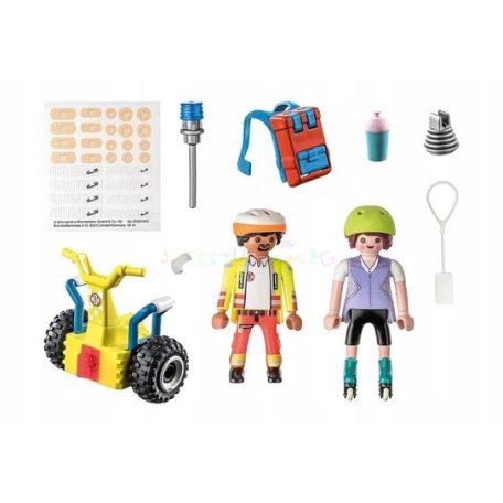 Playmobil 71257 City Life Starter Pack:  Segway mentőakció