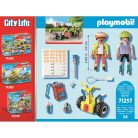 Playmobil 71257 City Life Starter Pack:  Segway mentőakció