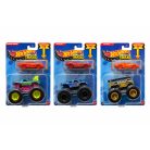 Hot Wheels Monster Trucks roncsautóval 1:64 (GRH81) - Többféle