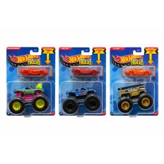   Hot Wheels Monster Trucks roncsautóval 1:64 (GRH81) - Többféle