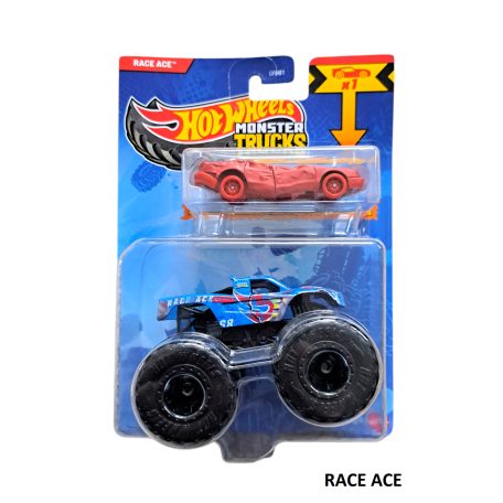 Hot Wheels Monster Trucks roncsautóval 1:64 (GRH81) - Többféle