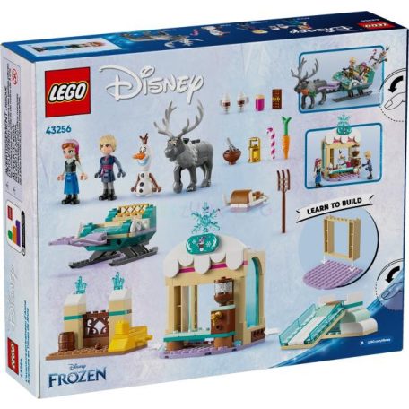 LEGO 43256 Disney Princess - Jégvarázs - Anna szánkózós kalandjai 