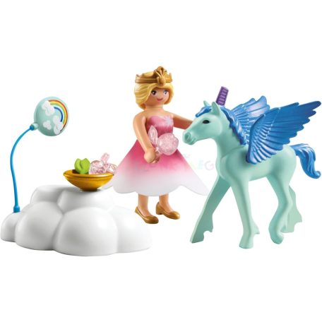 Playmobil 71802 Princess Magic: Pegazus születésnapi party