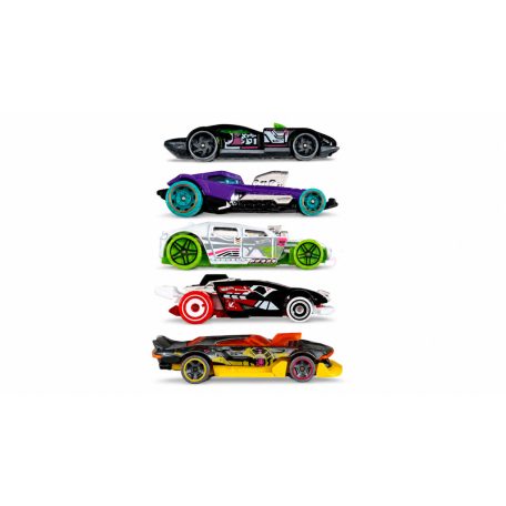 Mattel Hot Wheels autószett 1/64 - Cyber Noir 5db-os (JKG06)
