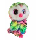 Ty Beanie boos Owen a szivárványszínű bagoly plüss 15cm