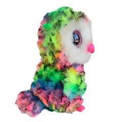 Ty Beanie boos Owen a szivárványszínű bagoly plüss 15cm