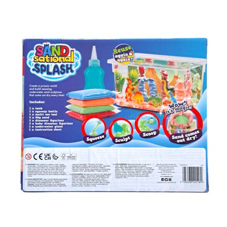 Addo Sandsational Splash Dinoszaurusz homokszobor készítő szett