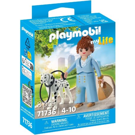 Playmobil 71736 My Life: Üzletasszony dalmata kutyával