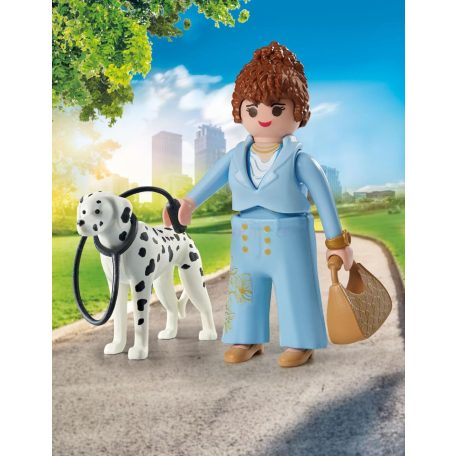 Playmobil 71736 My Life: Üzletasszony dalmata kutyával