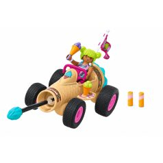 Playmobil 71718 FunStars: Fagyi versenyautó kilövővel