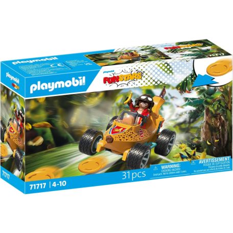 Playmobil 71717 FunStars: Banán versenyautó kilövővel