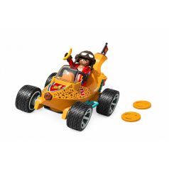Playmobil 71717 FunStars: Banán versenyautó kilövővel