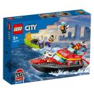 LEGO 60373 City  - Tűzoltóhajó