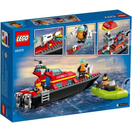 LEGO 60373 City  - Tűzoltóhajó