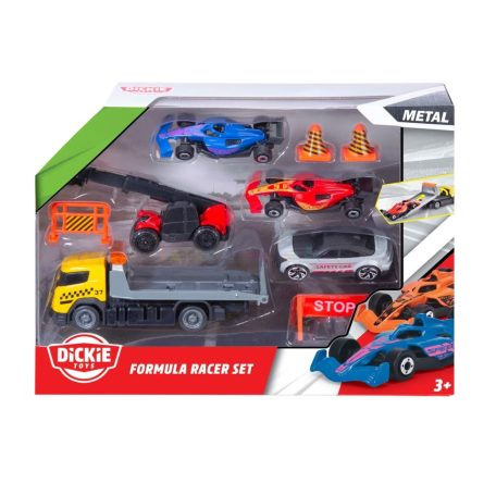 Dickie Toys Formula Racer Versenyautó játékszett