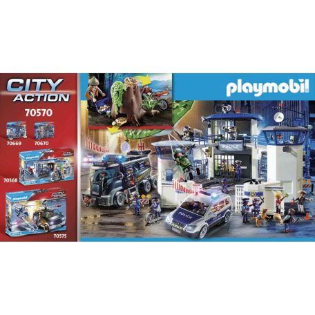 Playmobil 70570 City: Rendőrségi off-road jármű - Az ékszertolvaj nyomában 