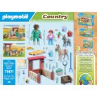 Playmobil 71471 Country - Állatorvos szamarakkal