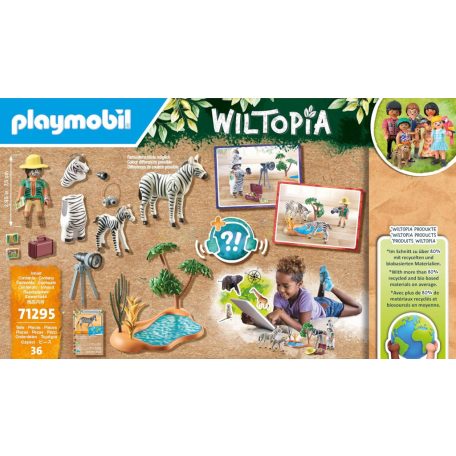 Playmobil 71295 Wiltopia - Állatfotózás