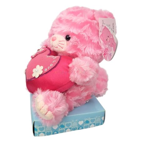 Aurora Milli cica plüss figura 'Oversized Heart' (15cm)