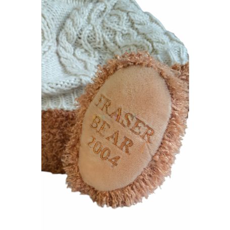 Russ Berrie "Fraser Bear 2004" House of Fraser plüss figura 38cm